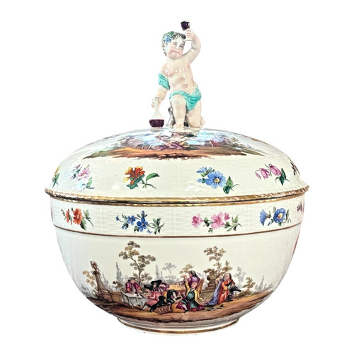 Antique kpm porcelain bacchus - kpm,
